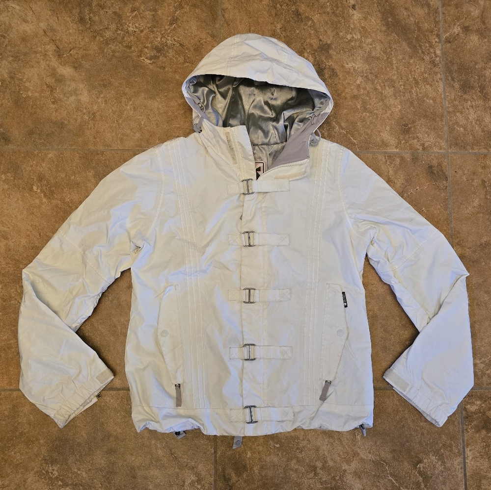 White Classic | BURTON | Buckled Snowboard Jacket